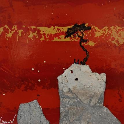 Peinture A 65 par Lemonnier  | Tableau Matiérisme Acrylique, Zinc Paysages