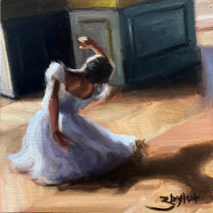 Peinture Le ballet par Zbylut Ludovic | Tableau Figuratif Huile Scènes de vie