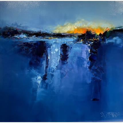 Peinture Crépuscule par Castan Daniel | Tableau Figuratif Huile