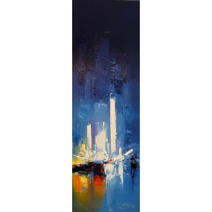 Peinture NY Blue par Castan Daniel | Tableau