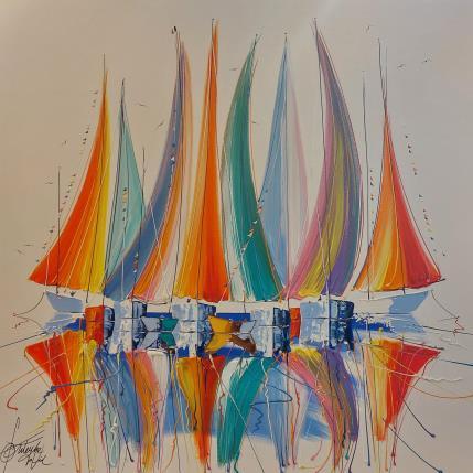 Peinture Liberté en couleurs par Fonteyne David | Tableau Figuratif Acrylique