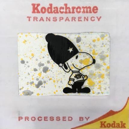 Pintura London party diapo por Kikayou | Pintura Pop-art Acrylic, Gluing, Graffiti Pop icons