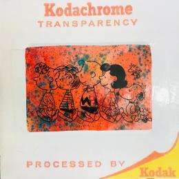 Painting Snoopy et ses amis diapo by Kikayou | Painting Pop-art Acrylic, Gluing, Graffiti Pop icons