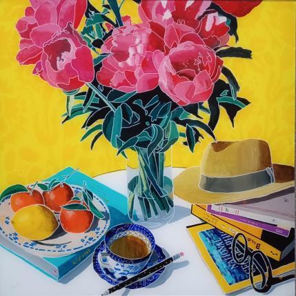 Painting Le rendez-vous manqué by Auriol Philippe | Painting Figurative Acrylic, Plexiglass, Posca Still-life