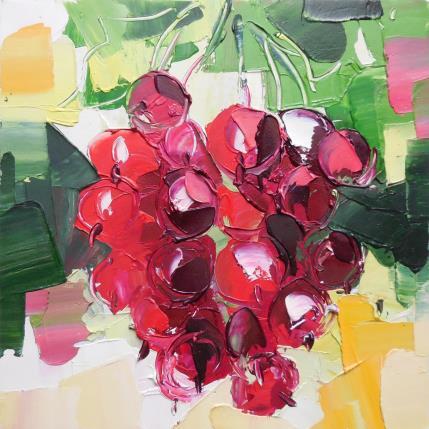 Peinture Red curront  par Lunetskaya Elena | Tableau Figuratif Huile