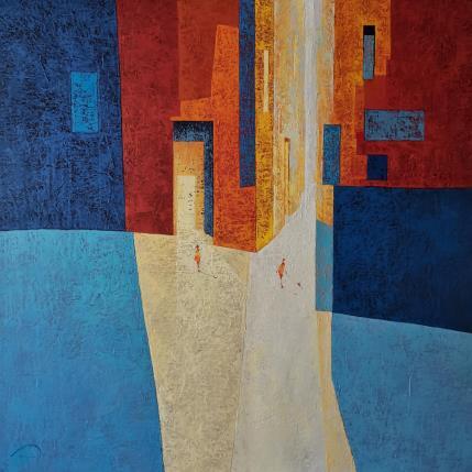 Peinture Comment vas-tu par Tomàs | Tableau Impressionnisme Huile