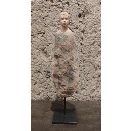 Sculpture silence des pierres 1 par Ferret Isabelle | Sculpture