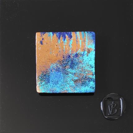 Peinture Chiang mai  par Bauquel Véronique | Tableau Abstrait Acrylique, Bois, Collage, Métal, Résine Minimaliste