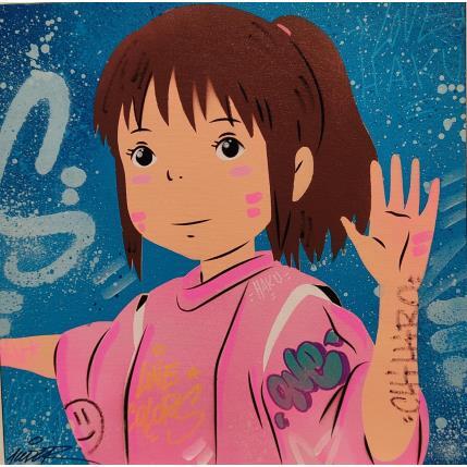 Peinture Chihiro par Kedarone | Tableau Street Art Acrylique, Graffiti Icones Pop