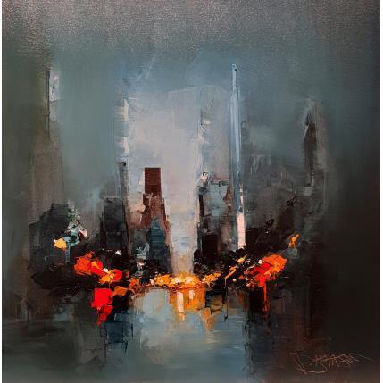 Peinture Far Away Lights par Castan Daniel | Tableau