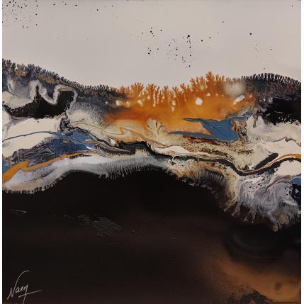 Painting C2962 by Naen | Painting Abstract Acrylic, Ink Minimalist