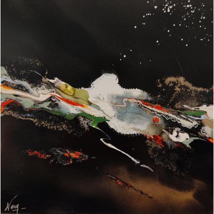 Peinture C2976 par Naen | Tableau Abstrait Acrylique, Encre Minimaliste