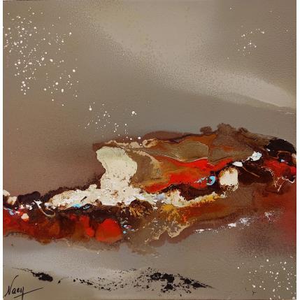 Peinture C2944 par Naen | Tableau Abstrait Acrylique, Encre Minimaliste