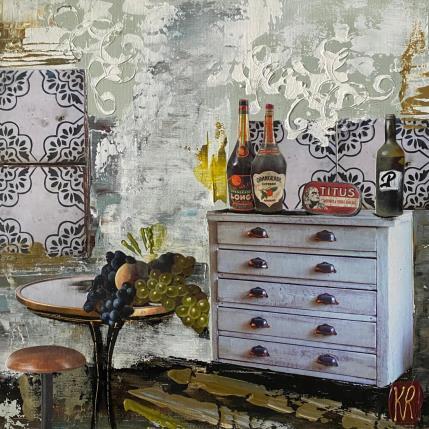 Peinture Titus par Romanelli Karine | Tableau Figuratif Acrylique, Collage, Papier, Pastel, Posca Scènes de vie