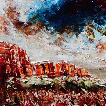Peinture Arizona Wind 1 par Reymond Pierre | Tableau Figuratif Huile Nature, Paysages