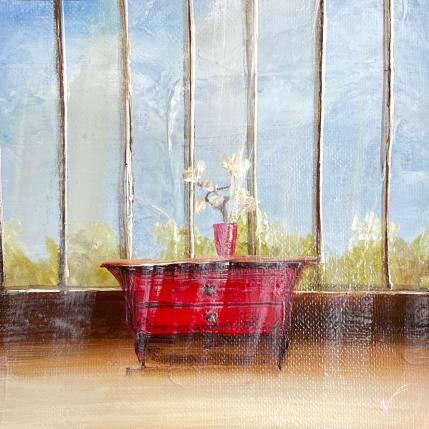 Peinture la place  par Vinnie | Tableau Figuratif Huile