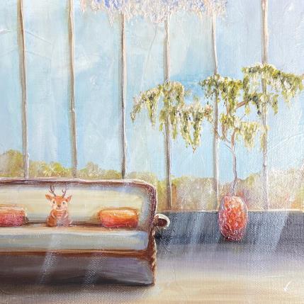 Peinture homogène par Vinnie | Tableau Figuratif Huile