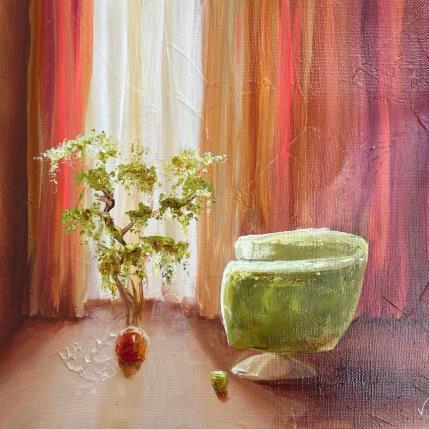 Peinture tea time par Vinnie | Tableau Figuratif Huile