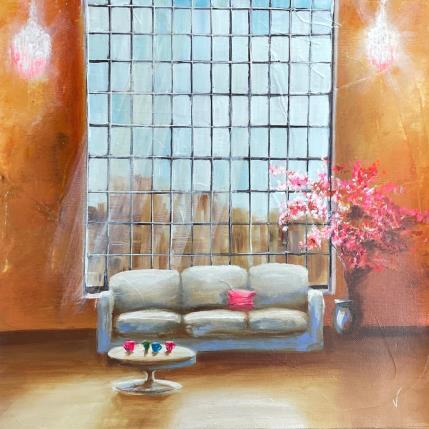 Gemälde la foule von Vinnie | Gemälde Figurativ Öl