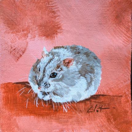 Peinture René  par CLOT | Tableau Figuratif Acrylique Animaux