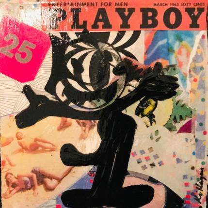 Peinture Felix par Kikayou | Tableau Pop-art Acrylique, Collage, Graffiti Icones Pop