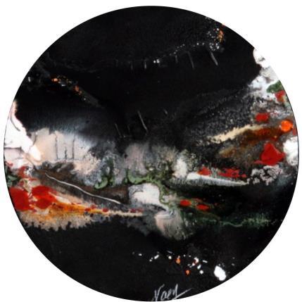 Painting C2977 by Naen | Painting Abstract Acrylic, Ink