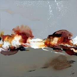 Painting C2813 by Naen | Painting Abstract Acrylic, Ink