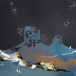 Painting C3138 by Naen | Painting Abstract Acrylic, Ink