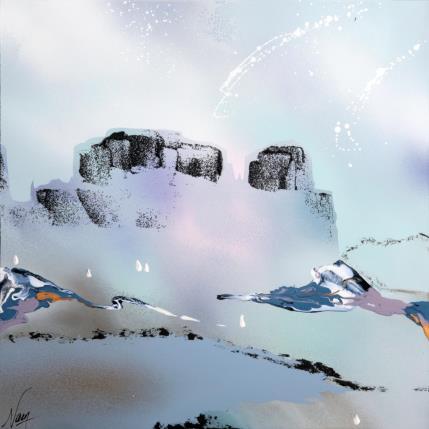 Painting C3139 by Naen | Painting Abstract Acrylic, Ink