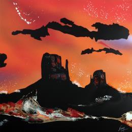 Painting C3141 by Naen | Painting Abstract Acrylic, Ink