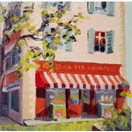 Painting Aux délices des Gourmets by Aliamus Béatrice  | Painting  Oil Pop icons