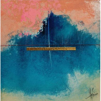 Peinture Abstraction #3085 par Hévin Christian | Tableau Abstrait Acrylique, Huile, Pastel Minimaliste