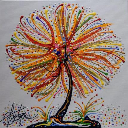 Peinture Ici va le monde par Fonteyne David | Tableau Figuratif Acrylique