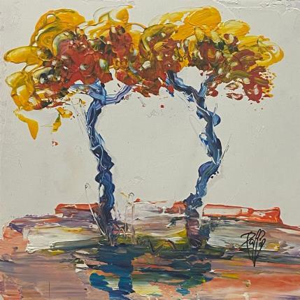 Peinture Duo par Raffin Christian | Tableau Figuratif Huile Nature