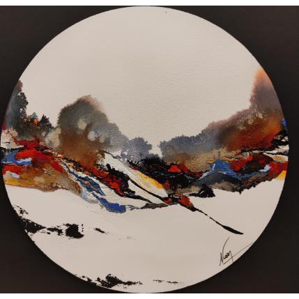 Painting C2982 by Naen | Painting Abstract Acrylic, Ink Minimalist