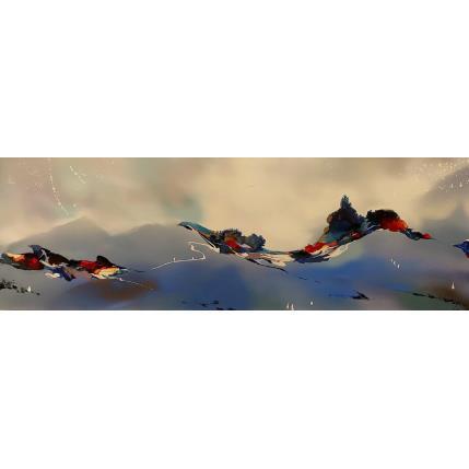 Gemälde 892 von Naen | Gemälde Abstrakt Acryl, Tinte Minimalistisch