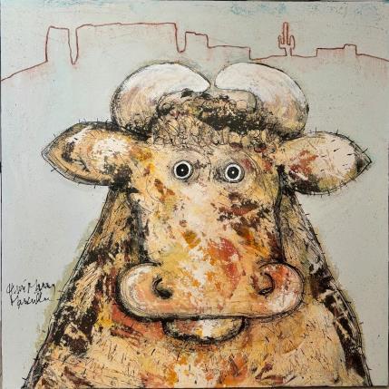 Peinture Ferdinand par Maury Hervé | Tableau Art Singulier Animaux