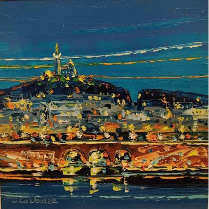 Painting Pont du Vallon des Auffes, Marseille by Corbière Liisa | Painting Figurative Oil Landscapes, Pop icons