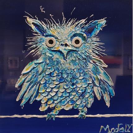 Painting impartialus by Moogly | Painting Raw art Acrylic, Pigments, Resin Animals