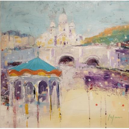 Peinture Le manège enchanté par Yavru Irfan | Tableau Figuratif Huile