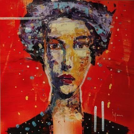 Peinture Orange sanguine par Yavru Irfan | Tableau Figuratif Huile