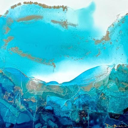 Painting Poésie marine 1974 by Depaire Silvia | Painting Abstract Acrylic Landscapes, Marine, Minimalist