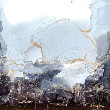 Painting Poésie minérale 1228 by Depaire Silvia | Painting Abstract Acrylic Landscapes, Minimalist
