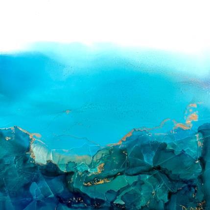 Peinture Poésie marine 1351 par Depaire Silvia | Tableau Abstrait Acrylique Marine, Minimaliste, Paysages