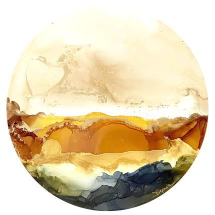 Painting Dune 1750 by Depaire Silvia | Painting Abstract Acrylic Landscapes, Minimalist, Pop icons