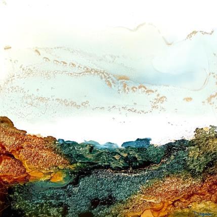 Painting Bronze âge 1919 by Depaire Silvia | Painting Abstract Acrylic Landscapes, Minimalist