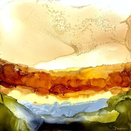 Peinture Dune 2025 par Depaire Silvia | Tableau Abstrait Acrylique Minimaliste, Paysages