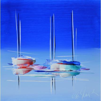 Peinture Souffle d'été  par Munsch Eric | Tableau Figuratif Acrylique, Huile Marine