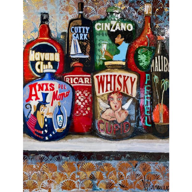 Peinture Bodegas par Villanueva Puigdelliura Natalia | Tableau Figuratif