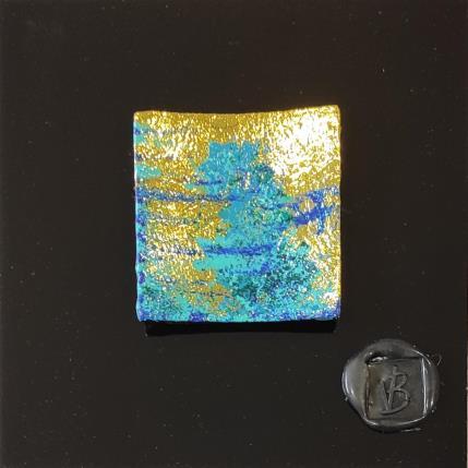 Peinture Baltimore  par Bauquel Véronique | Tableau Abstrait Acrylique, Bois, Collage, Métal, Résine Minimaliste